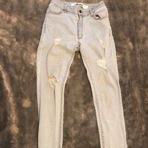 Distressed brandy Melville jeans